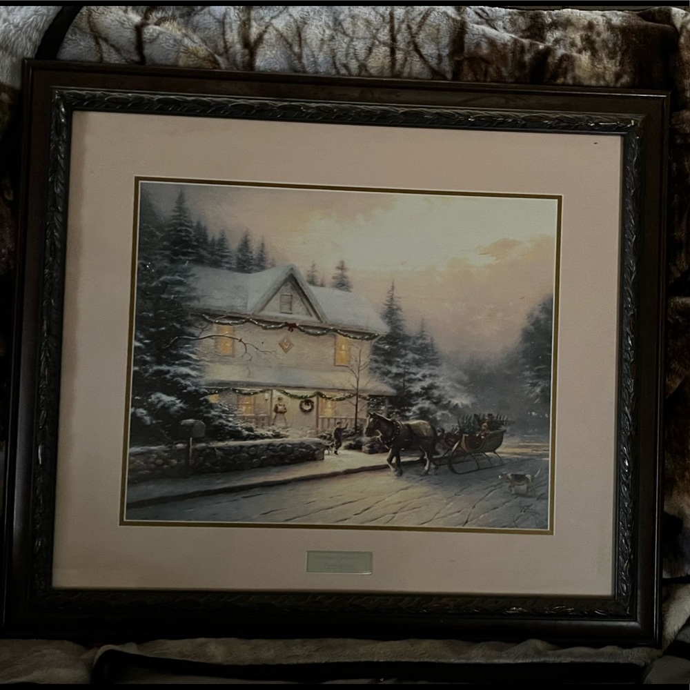 Thomas Kincaid Victorian Christmas IV Library Edition